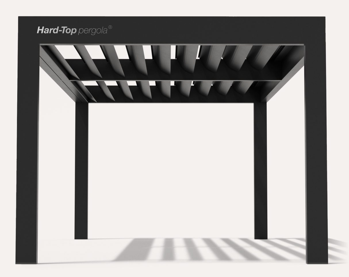 Hard-Top pergola 3D render bioklimatske pergole.